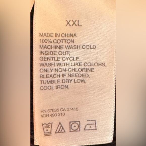 Men’s Nautica Jean Co 1/4 zip sweater Blue / White XXL - Picture 5 of 5